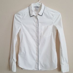 H&M White Button Up Shirt